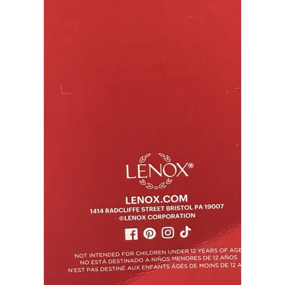 Lenox Gingerbread House‎ Christmas Ornament. Porcelain New Opened For Pics Only